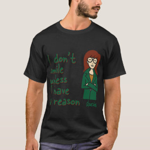 Camiseta Mademark x Daria - No sonrío a menos que tenga R