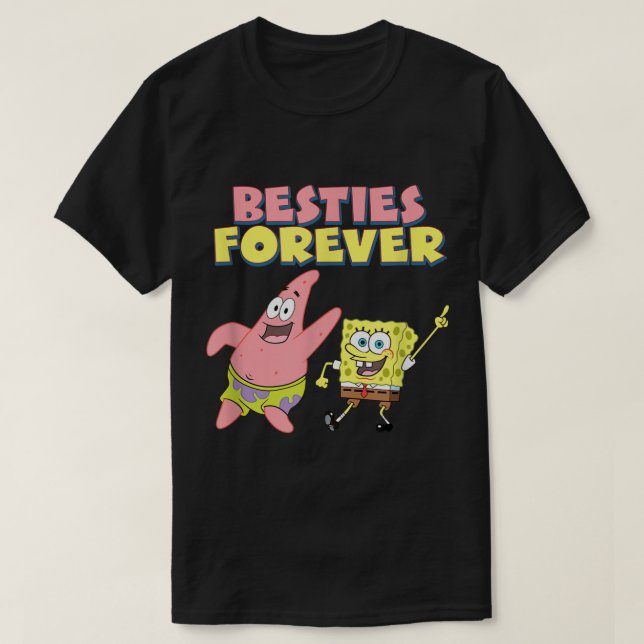 Camiseta Mademark x Sponge Bob SquarePants Mejor Amigos par (Diseño del anverso)