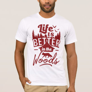 Camiseta madera