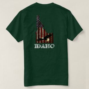 CAMISETA MADERA BALD EAGLE BURNT - CLR IDAHO PATRIOT