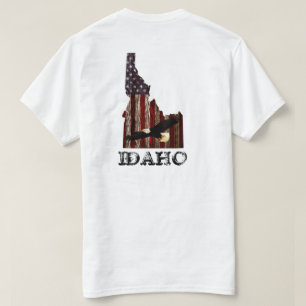 CAMISETA MADERA BALD EAGLE BURNT - CLR IDAHO PATRIOT