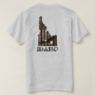 CAMISETA MADERA BALD EAGLE BURNT - IDAHO PATRIOT BLK