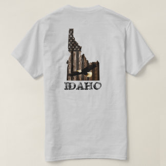 CAMISETA MADERA BALD EAGLE BURNT - IDAHO PATRIOT BLK