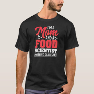 Camiseta Madera Científica Alimentaria Mamá Flavor Química