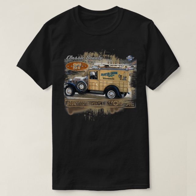 Camiseta madera clásica (Diseño del anverso)