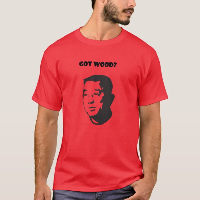 Camiseta ¿Madera conseguida? (Anverso)
