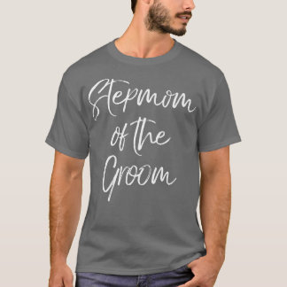 Camiseta Madera De La Familia Groom Cute Boda PartyT-Sh