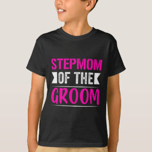 Camiseta Madera De Los Regalos De Groom Mamá Boda Groom