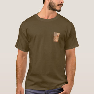 Camiseta Madera de oro del coeficiente