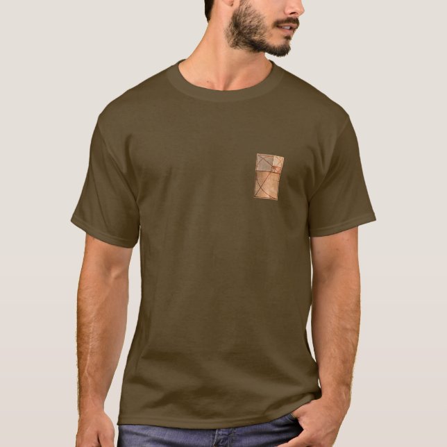 Camiseta Madera de oro del coeficiente (Anverso)