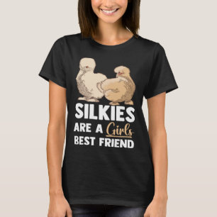 Camiseta Madera de pollo silkie silkie silky agricultor de 
