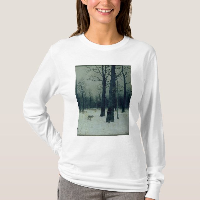 Camiseta Madera en el invierno, 1885 (Anverso)