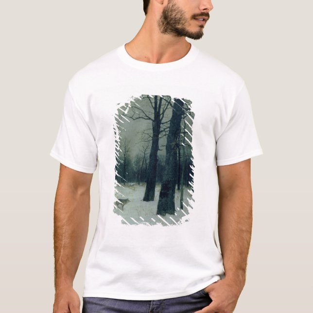 Camiseta Madera en el invierno, 1885 (Anverso)