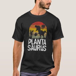Camiseta Madera jardinera Planta Dinosaur Plantasauro Garde