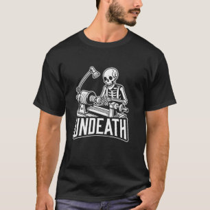 Camiseta Madera Turnando Skeleton Woodtorning Woodwing - Un
