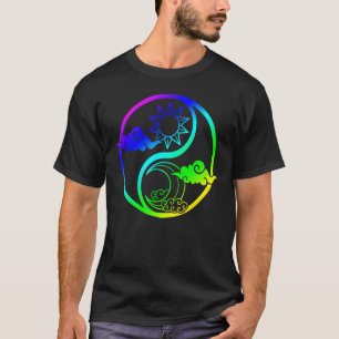 Camiseta Madera Y Sol Om Árbol De La Vida Budista Mandala Y