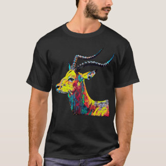 Camiseta Maderas coloridas de la naturaleza animal del