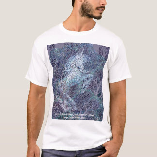Camiseta Maderas Deva del unicornio, por Darlene P.