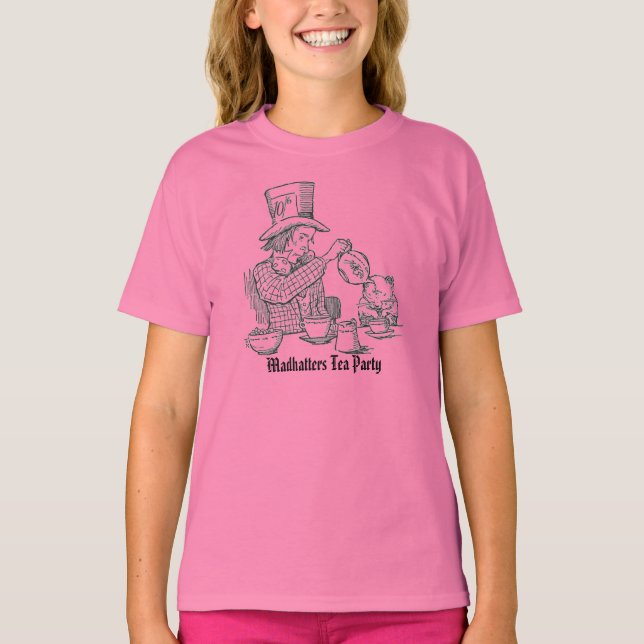 Camiseta Madhatters Tea Fiesta (Anverso)