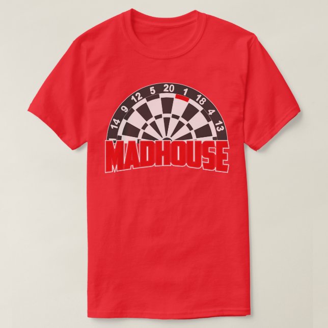 Camiseta Madhouse Funny Darts (Diseño del anverso)
