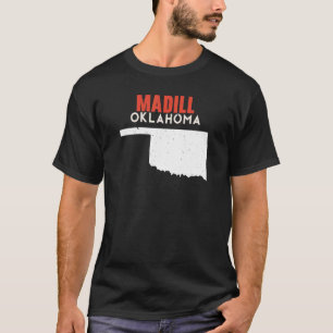 Camiseta Madill USA State America Travel Oklahoman