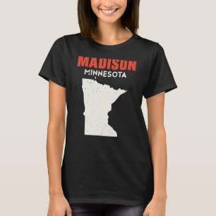 Camiseta Madison Minnesota Estados Unidos de América Viajes