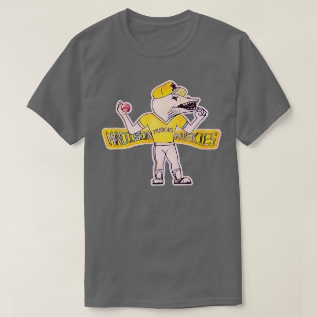 Camiseta Madison Muskies Baseball (Diseño del anverso)