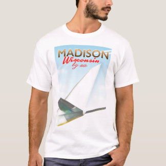 Camiseta Madison Wisconsin USA Vintage poster