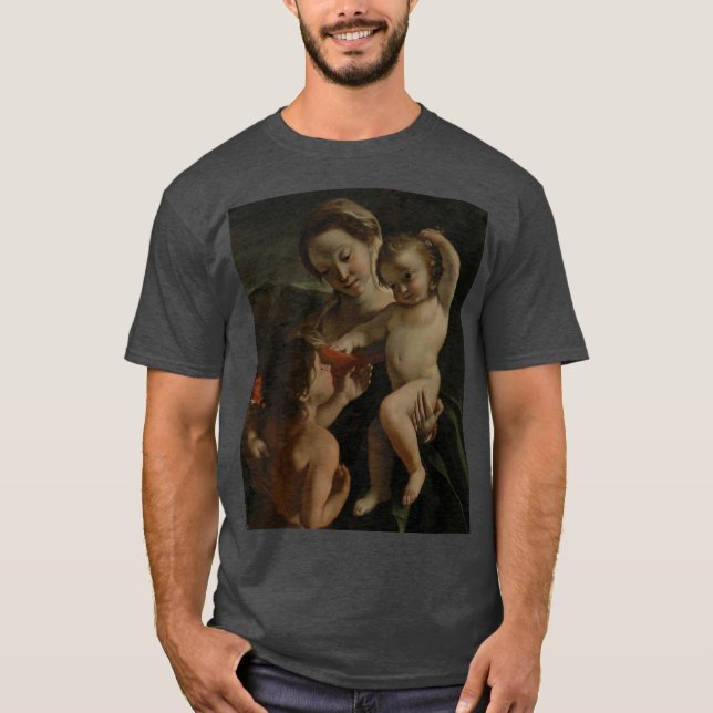 Camiseta Madonna &Child with the Infant St John the Baptist (Anverso)