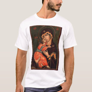 Camiseta Madonna con el niño