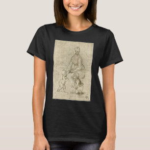 Camiseta Madonna, Cristo y San Juan Bautista por Rapahel