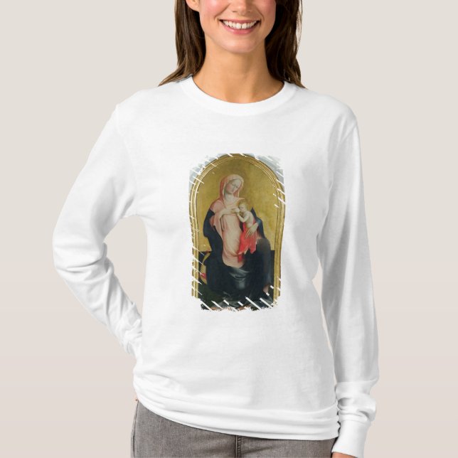 Camiseta Madonna de la humildad, c.1410 (tempera en el (Anverso)