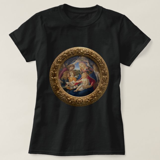 Camiseta madonna de la magnifica (Diseño del anverso)