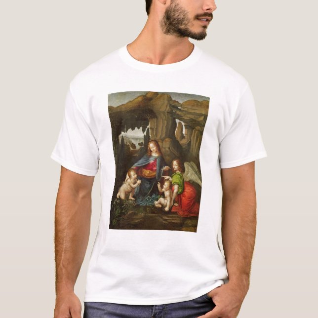 Camiseta Madonna de las rocas (Anverso)