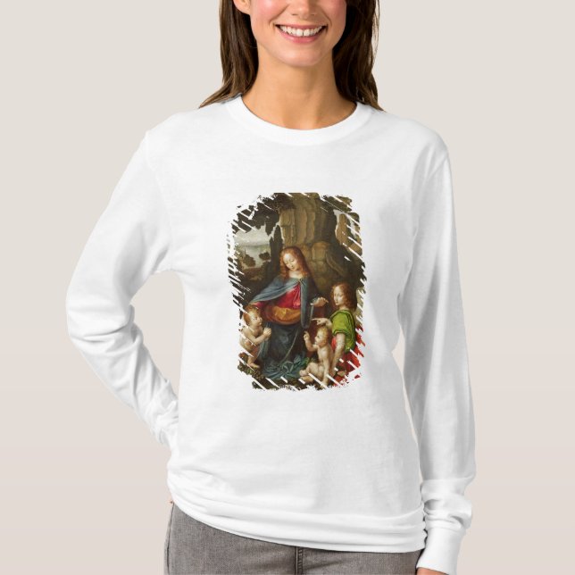 Camiseta Madonna de las rocas (Anverso)
