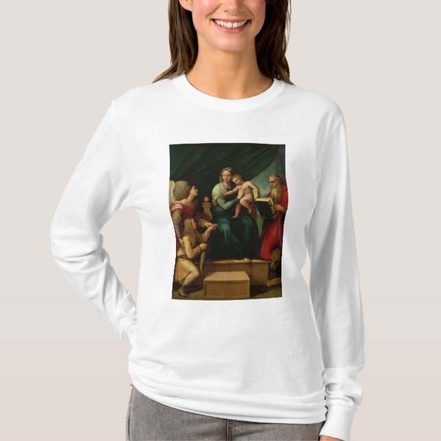 Camiseta Madonna de los pescados c.1513 (Anverso)