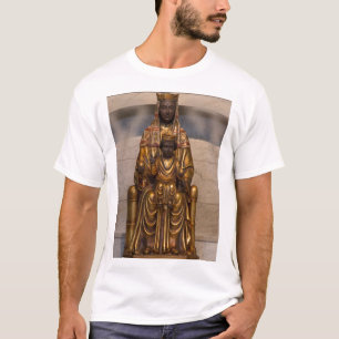 Camiseta Madonna de Montserrat Virgen de la Madonna Negra