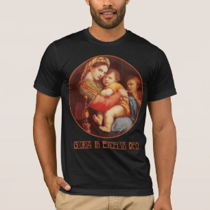 Camiseta Madonna de Raphael de la silla