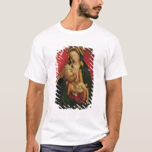 Camiseta Madonna que amamanta a su niño, 1520-30 (aceite e
