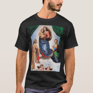 Camiseta Madonna Sixtina, Rafael