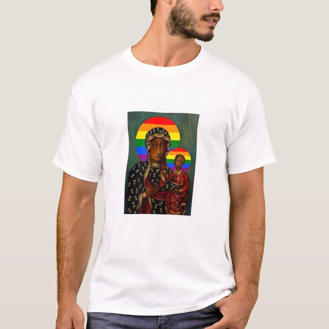 Camiseta Madonna Y Baby & LGBT (Anverso)