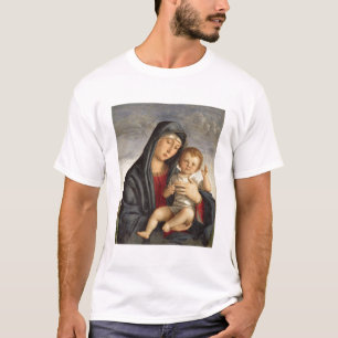 Camiseta Madonna y niño (aceite en el panel) 2