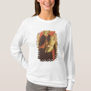 Camiseta Madonna y niño al frente del donante Vulciano