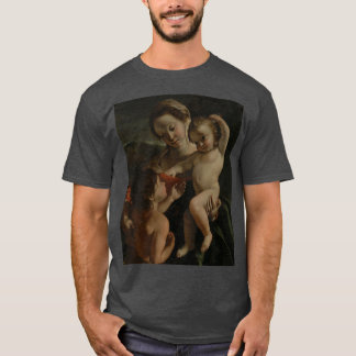 Camiseta Madonna y Niño con el pequeño San Juan Bautista