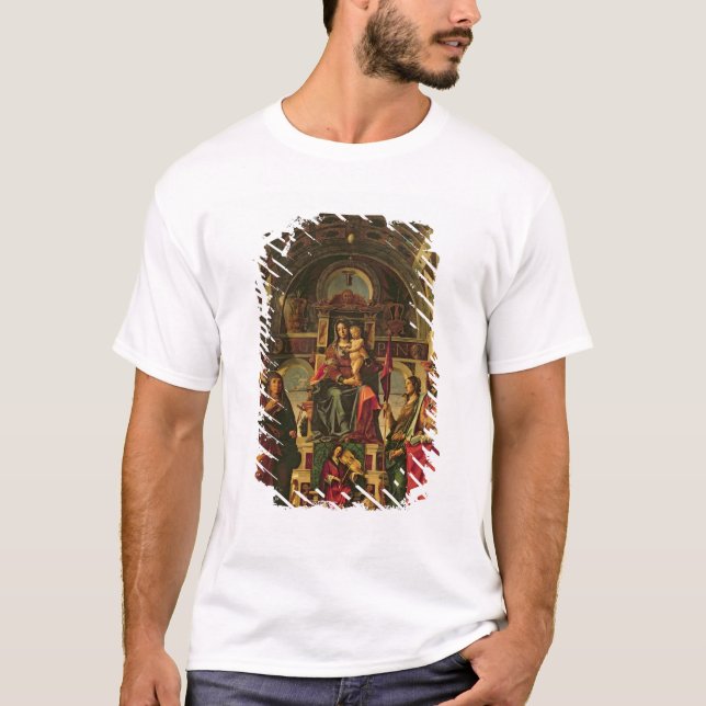 Camiseta Madonna y niño con los santos, 1499 (Anverso)