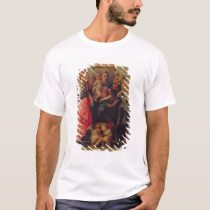 Camiseta Madonna y niño con los santos, c.1518 (aceite en