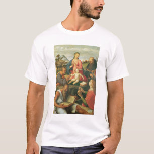 Camiseta Madonna y niño con los SS. Peter, Jerome y Maria