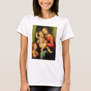 Camiseta Madonna y niño con St. John