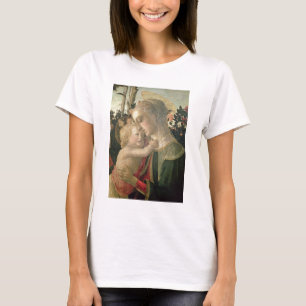 Camiseta Madonna y niño con St. John el Bautista, detai