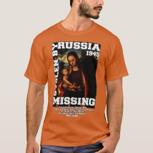 Camiseta Madonna y niño desaparecido en la Segunda Guerra M